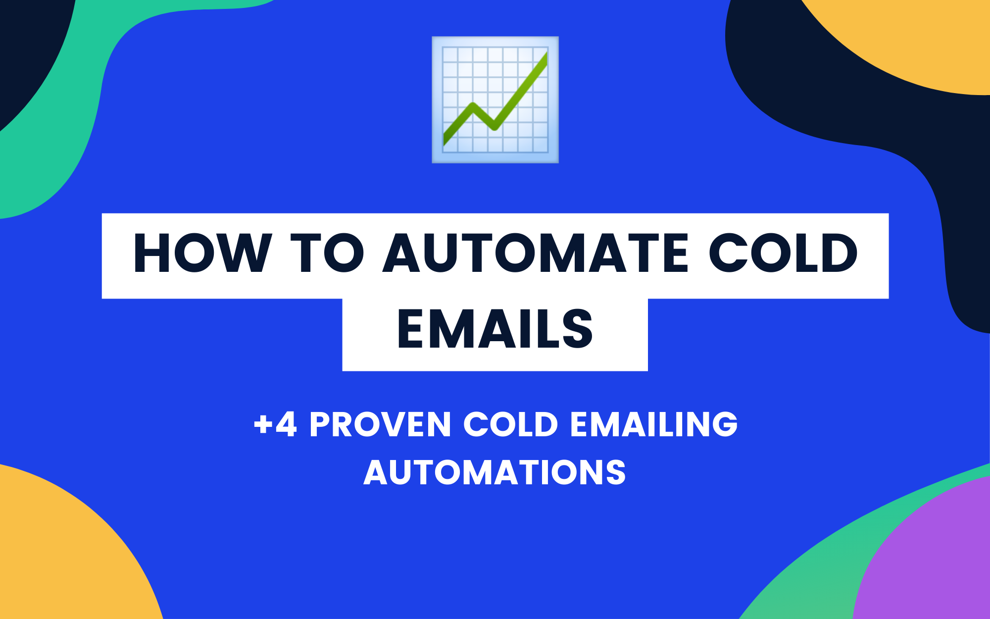 how to automate cold emails