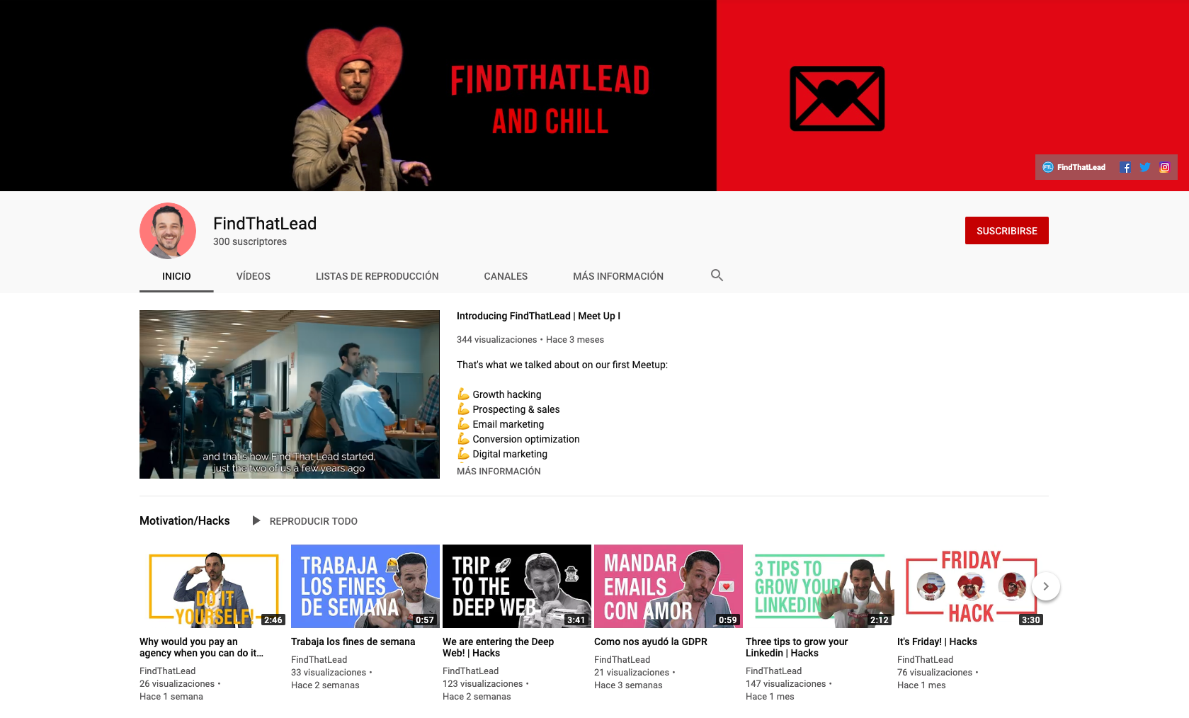 FindThatLead Youtube Channel